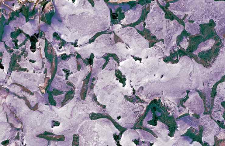 Il permafrost è quella superficie terrestre perennemente ghiacciata, che si trova a latitudini polari