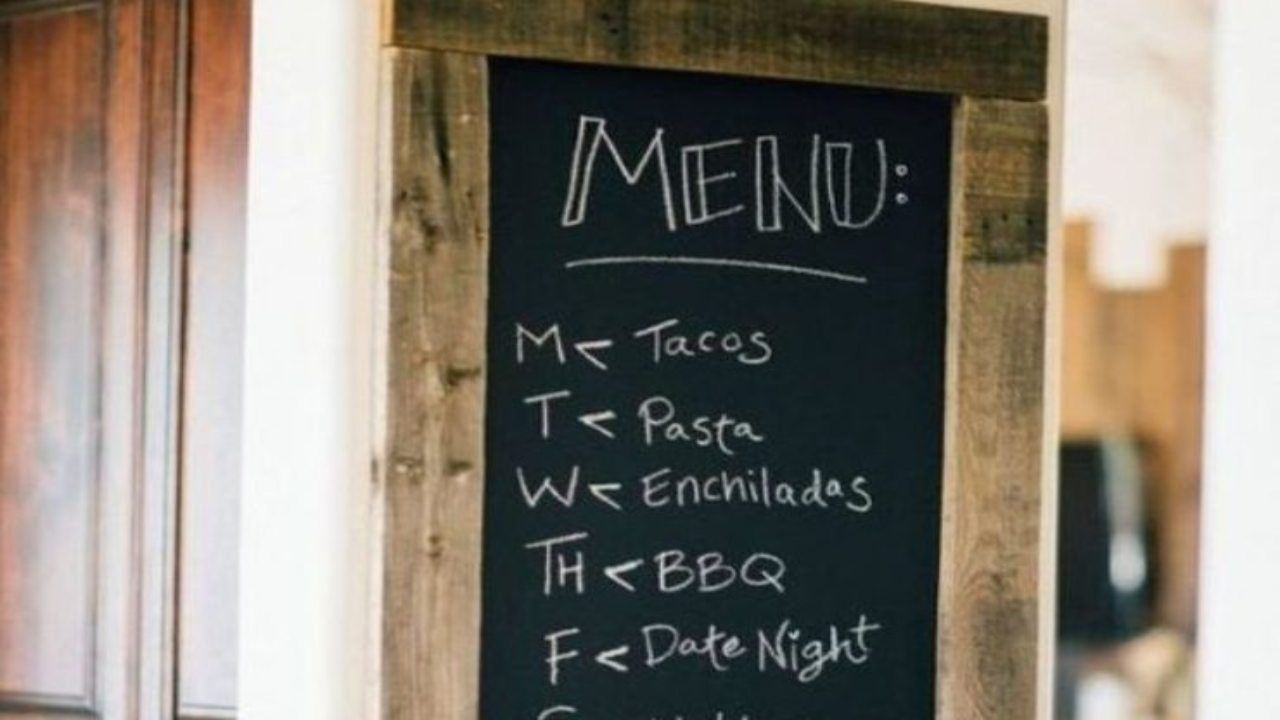 Lavagnetta da cucina fai da te