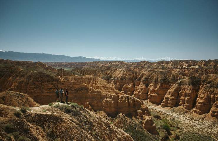 Le zone rocciose del kazakistan