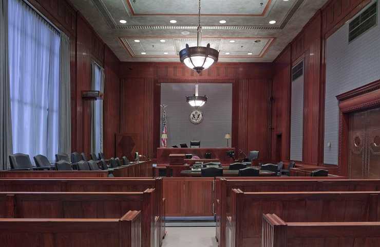 aula di tribunale
