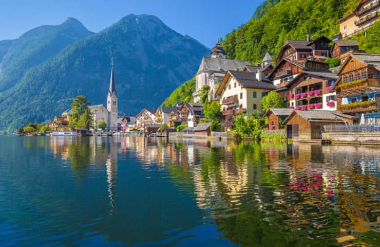 il borgo di Hallstatt (pixabay)