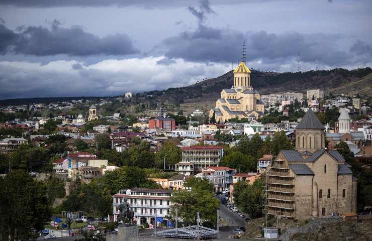 La bella cittadina di Tbilisi