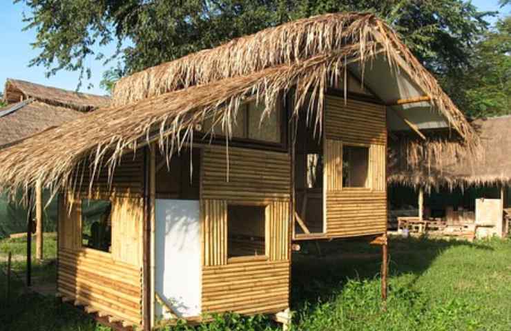casa di bambù