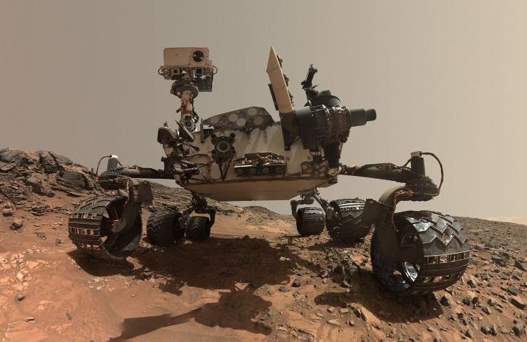 Rover Curiosity Marte