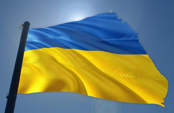 Europa cereali Ucraina bandiera