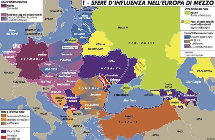 Europa cereali Ucraina cartina 