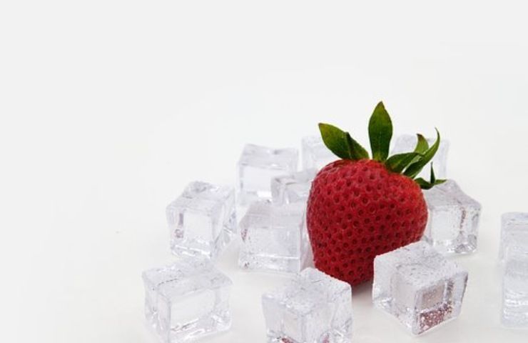 ghiaccio fragola utilizzi alternativi