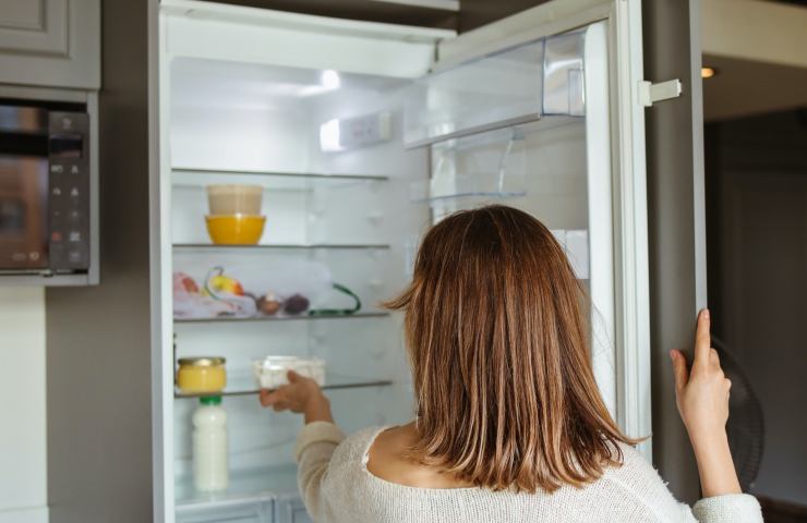 frigorifero aperto consumo 