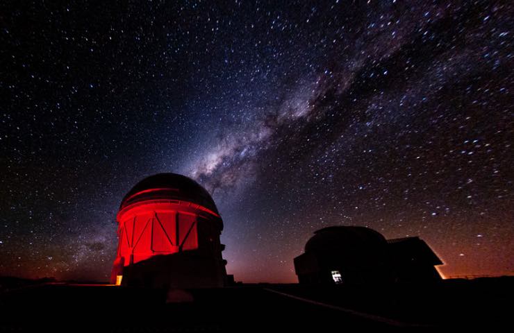 osservatorio cielo stelle materia oscura