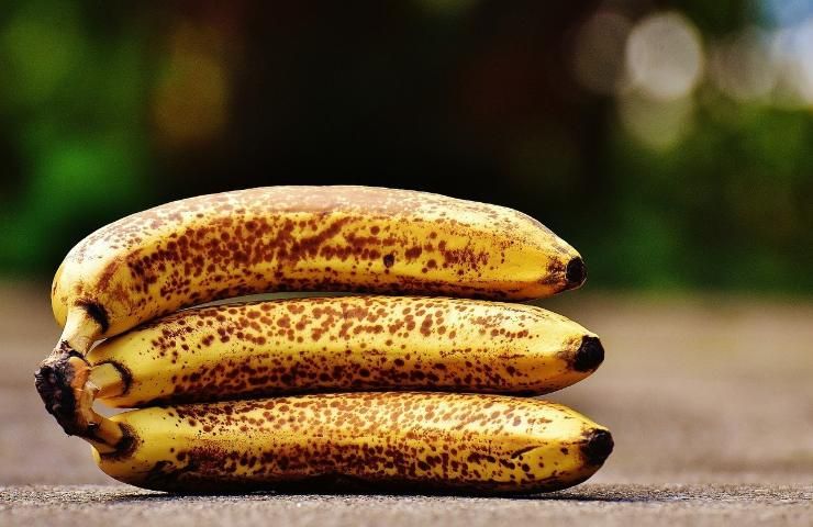 Banane mature macchie