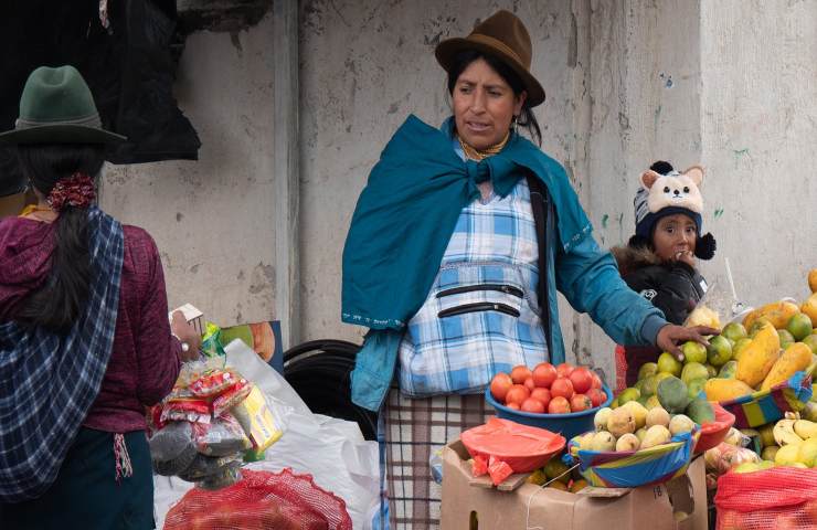 Ecuador banane commercianti