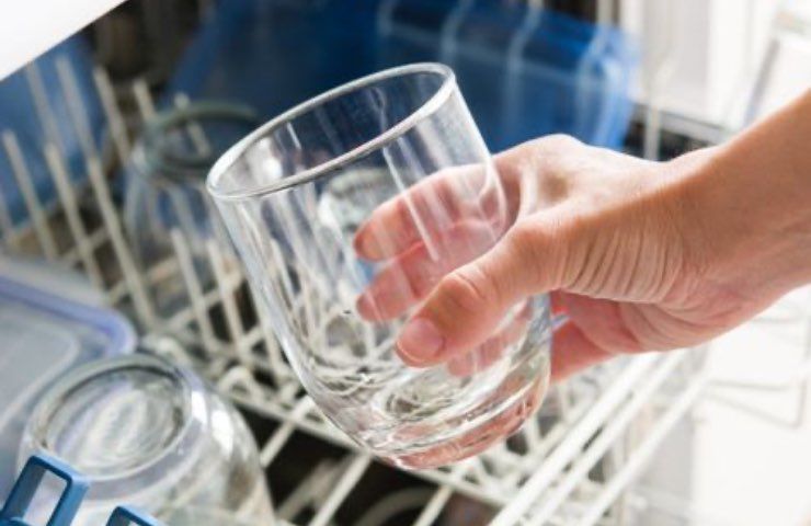 bicchiere lavastoviglie utilizzo