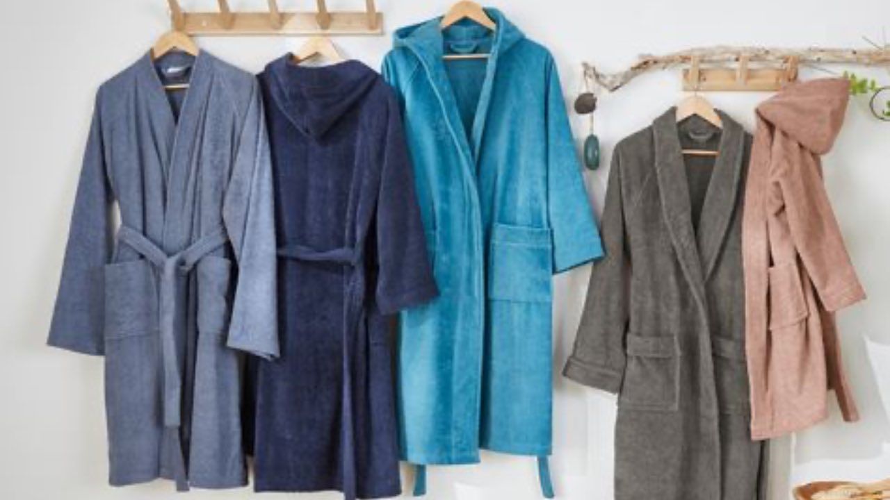 accappatoio colorato rischi batteri