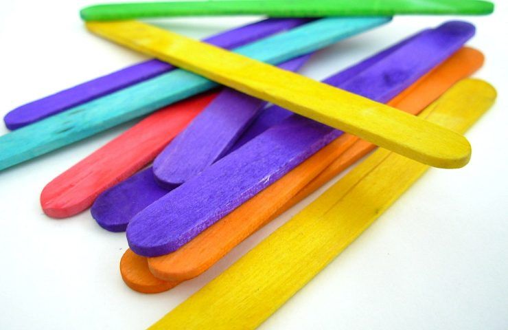 idee geniali stecchi colorati 