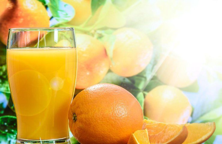 Succhi salute arancio