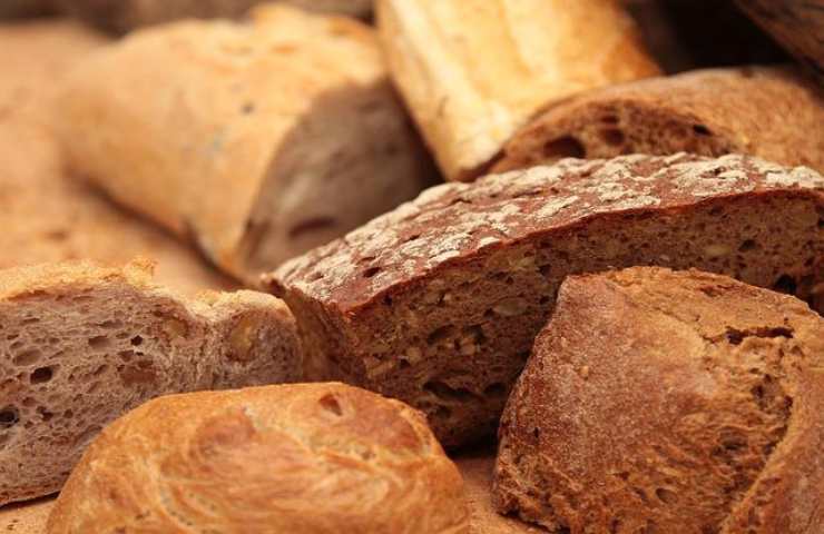 pane bianco e pane integrale valori nutrizionali 