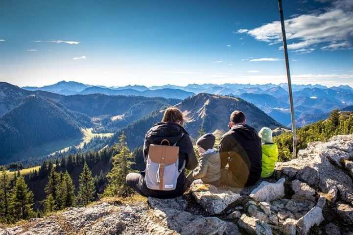 Famiglia montagna rischi comportamento 