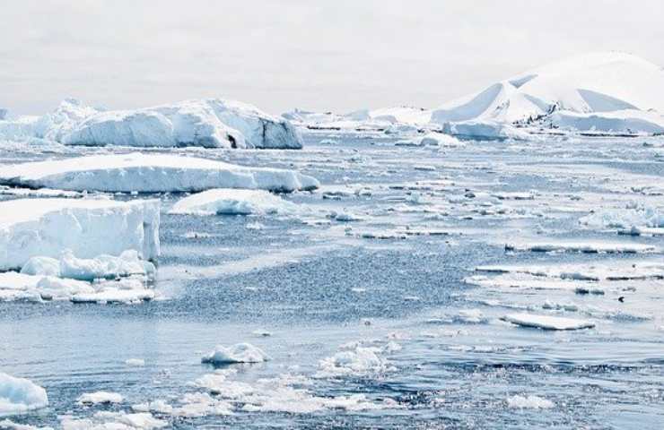 Ghiaccio antartico scioglimento 