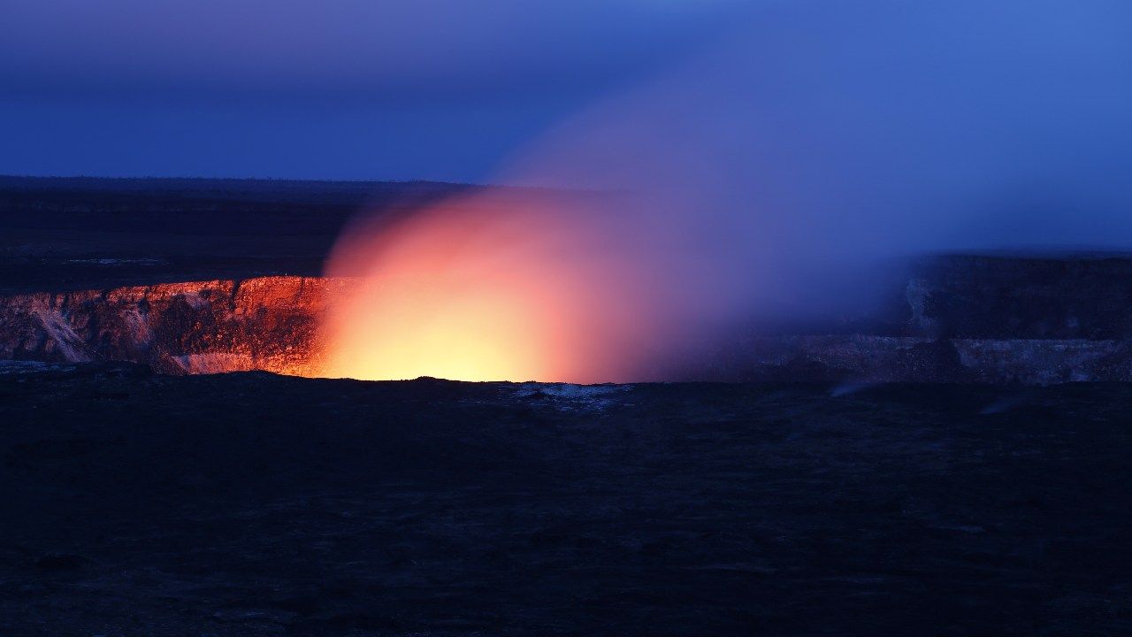 Waste, why not throw it in the craters of the volcano?  unexpected answer