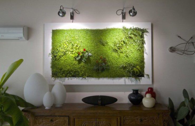 quadro vegetale verde