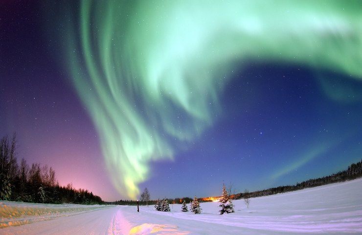 dove osservare aurora boreale