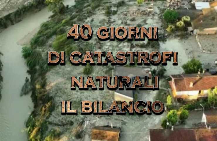 bilancio crisi climatica italia