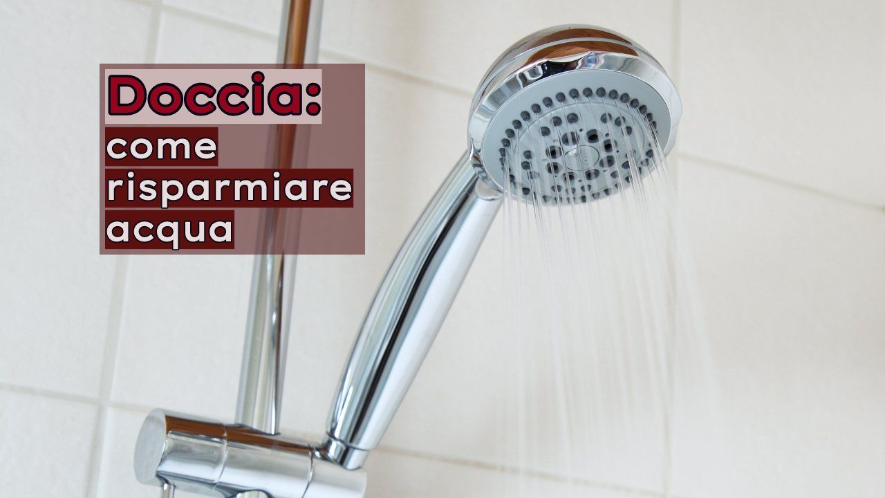 risparmiare acqua doccia
