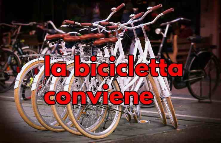 bici mobilità sostenibile convenienza