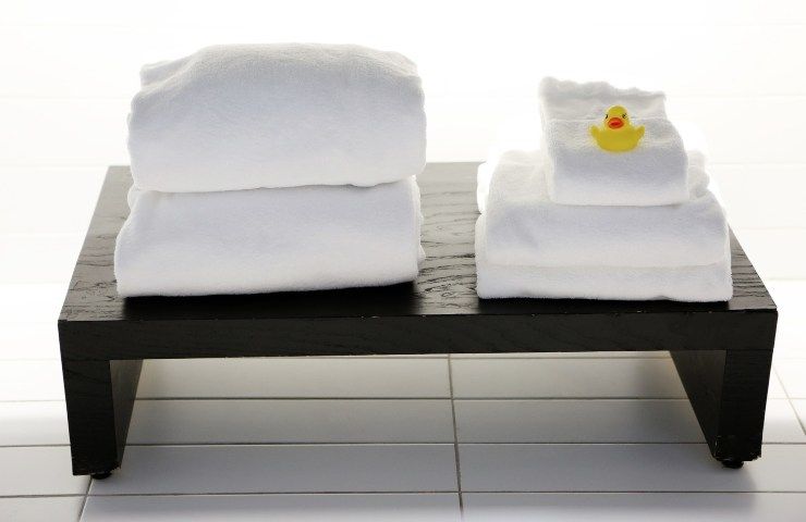 Asciugamani soffici come hotel