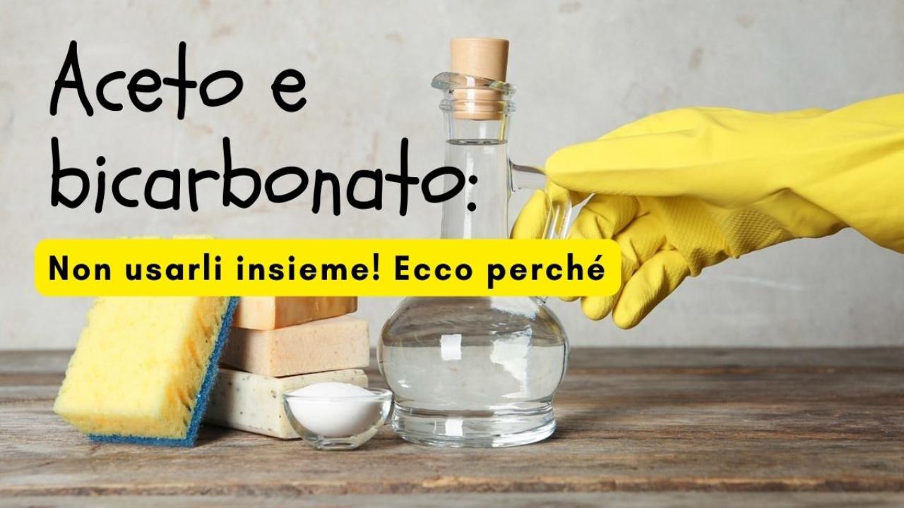 Aceto bicarbonato guanti