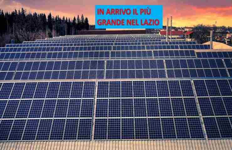 Impianto fotovoltaico Lazio info