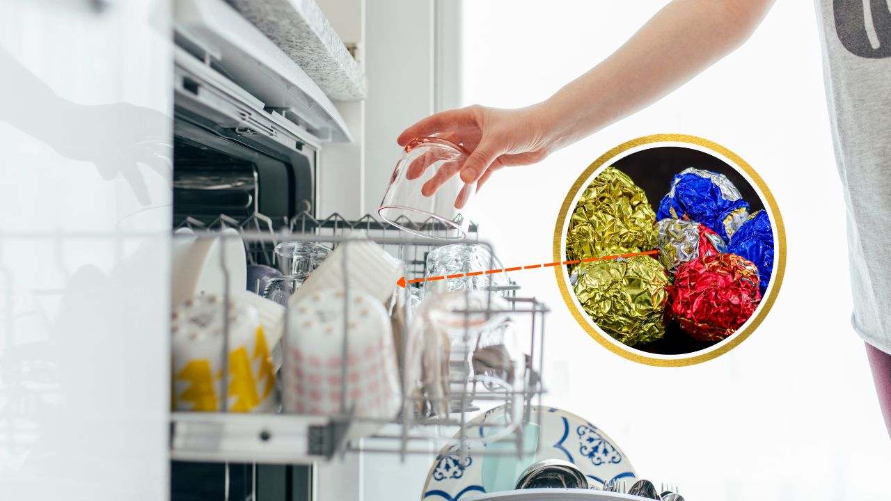 Carta stagnola lavastoviglie