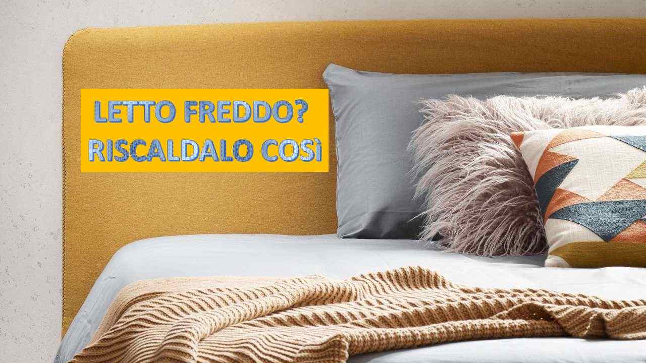 Letto freddo riscaldare metodo umidità