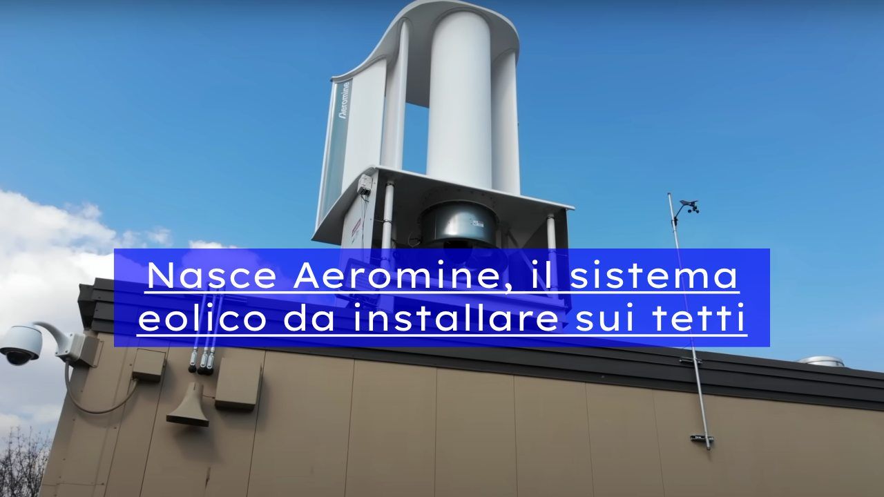 Aeromine sistema eolico