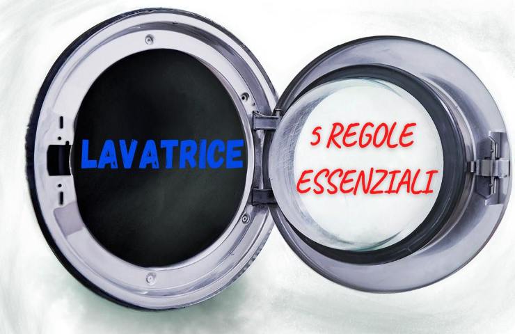 Lavatrice aperta regole 