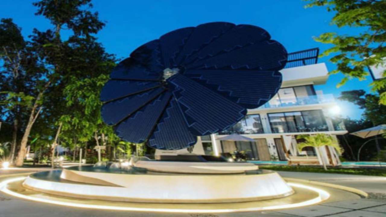 smartflower fotovoltaico gira girasole