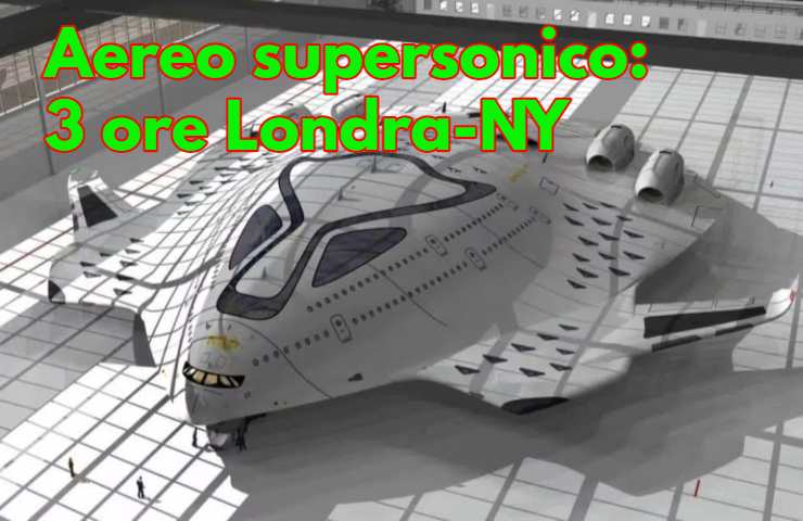 aereo supersonico voli futuro