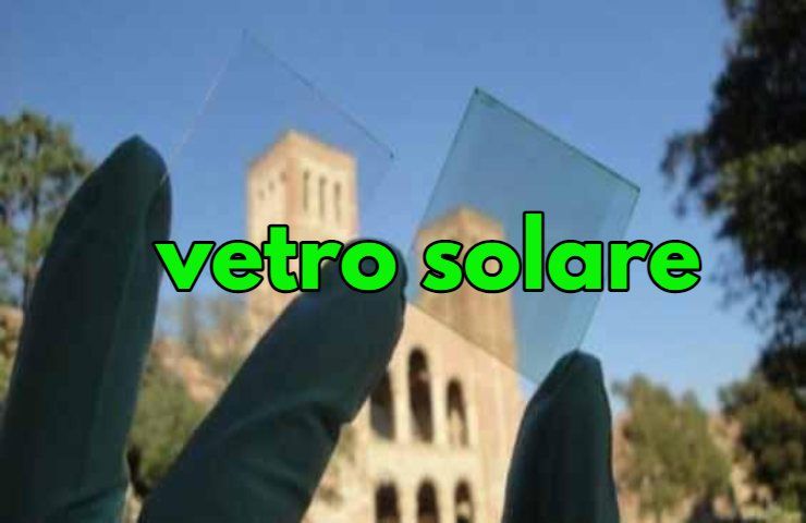 vetro solare futuro green