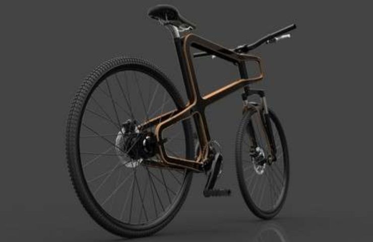 Boske bicicletta sostenibile matriali riciclati 