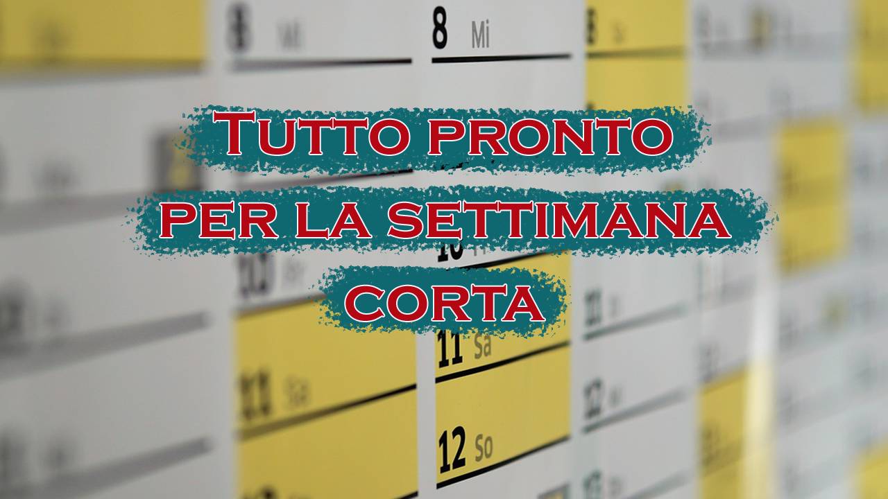 favorevoli settimana corta