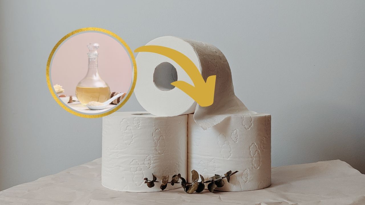 rotolo carta aceto pulizie