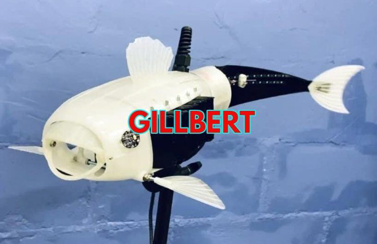 Gillbert pesce robot microplastiche