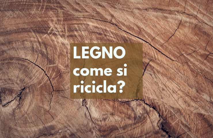 legno riciclo processo