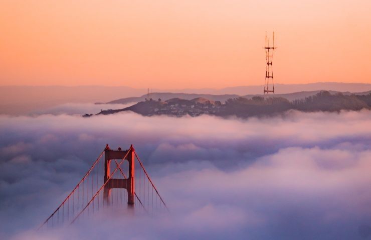 diminuzione nebbia San Francisco