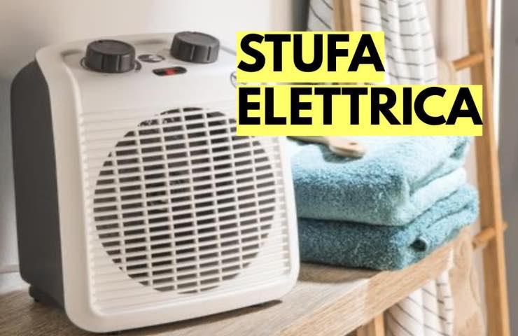 stufa elettrica utilizzo