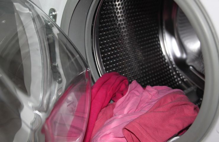 capo rosa lavatrice