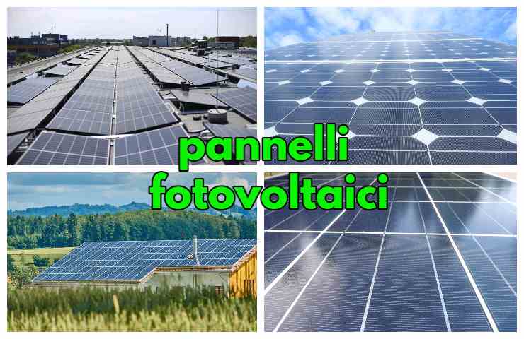 impianti fotovoltaici pannelli spazio