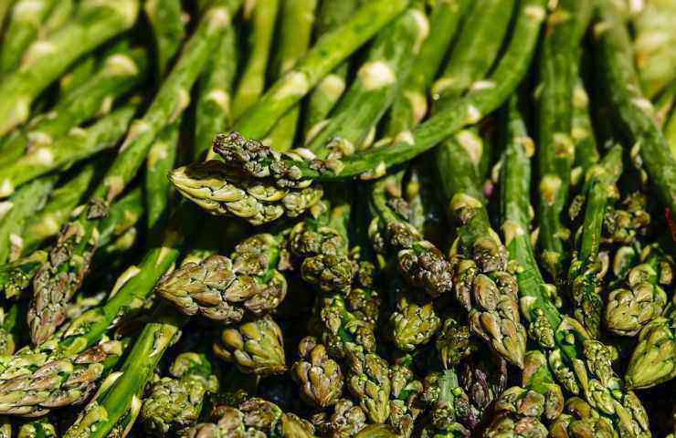 asparagi verdi verdura