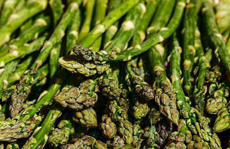 asparagi verdi verdura