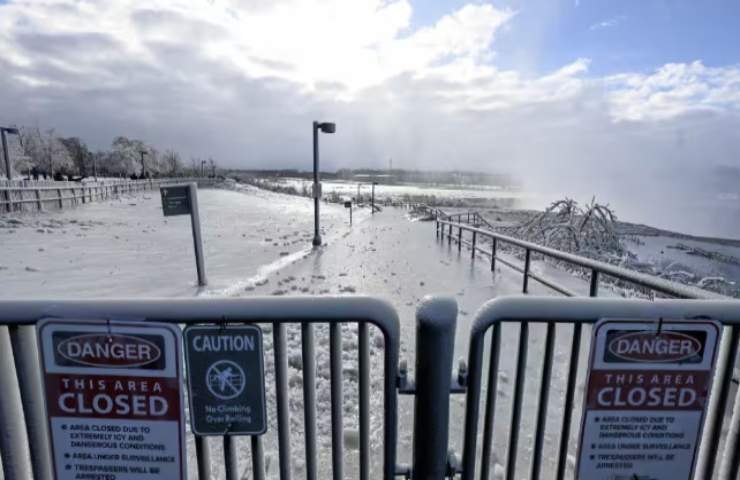 Cascate Niagara Accesso chiuso 